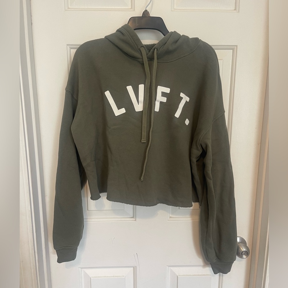 Live Fit Apparel Crop Sweatshirt